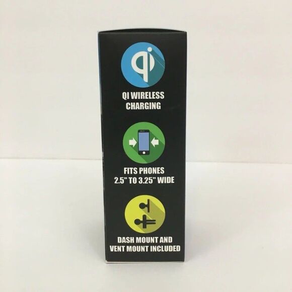 Wireless Charging Phone Holder- iPhone or Andriod - NEW SEALED - Picture 3 of 5
